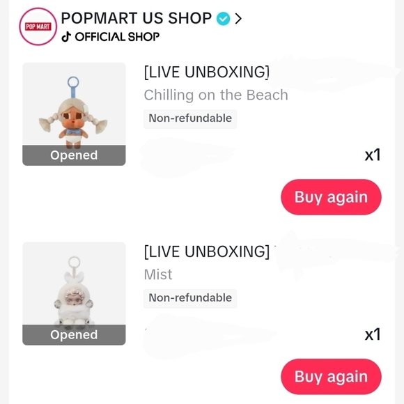 Pop Mart Skullpanda l'impressionnisme- Mist - Picture 3 of 3